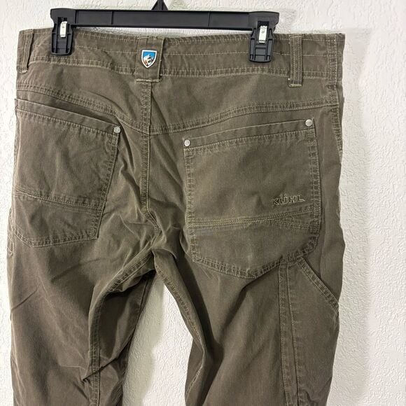 Kuhl Brown Men's Carpenter Pants Size 34 x 30" Inseam - Picture 5 of 7